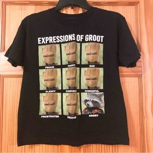 Like new! boys’ Marvel Groot T-shirt